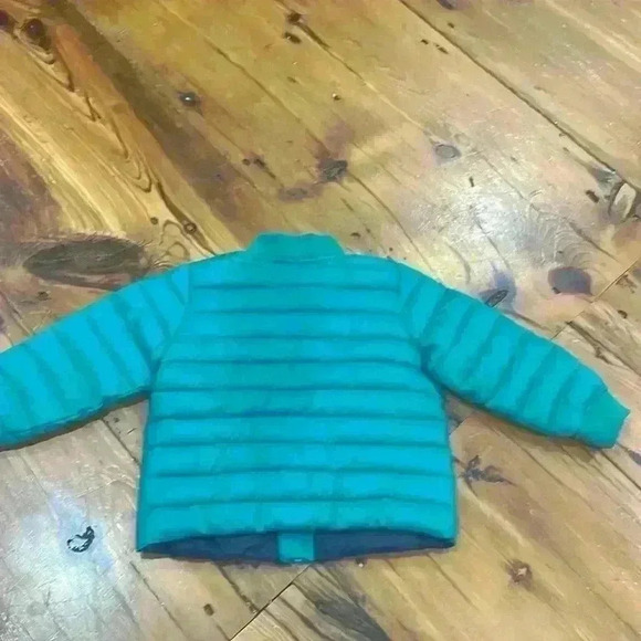 Joules green winter baby puffer coat size 9 - 12 months - Picture 5 of 7